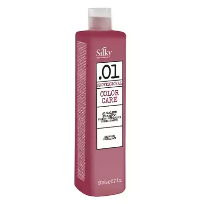 SILKY ALKALINE SHAMPOO - Szampon alkaliczny 500 ml - 1